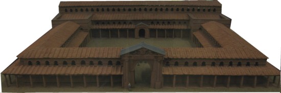 Roman headquarters building